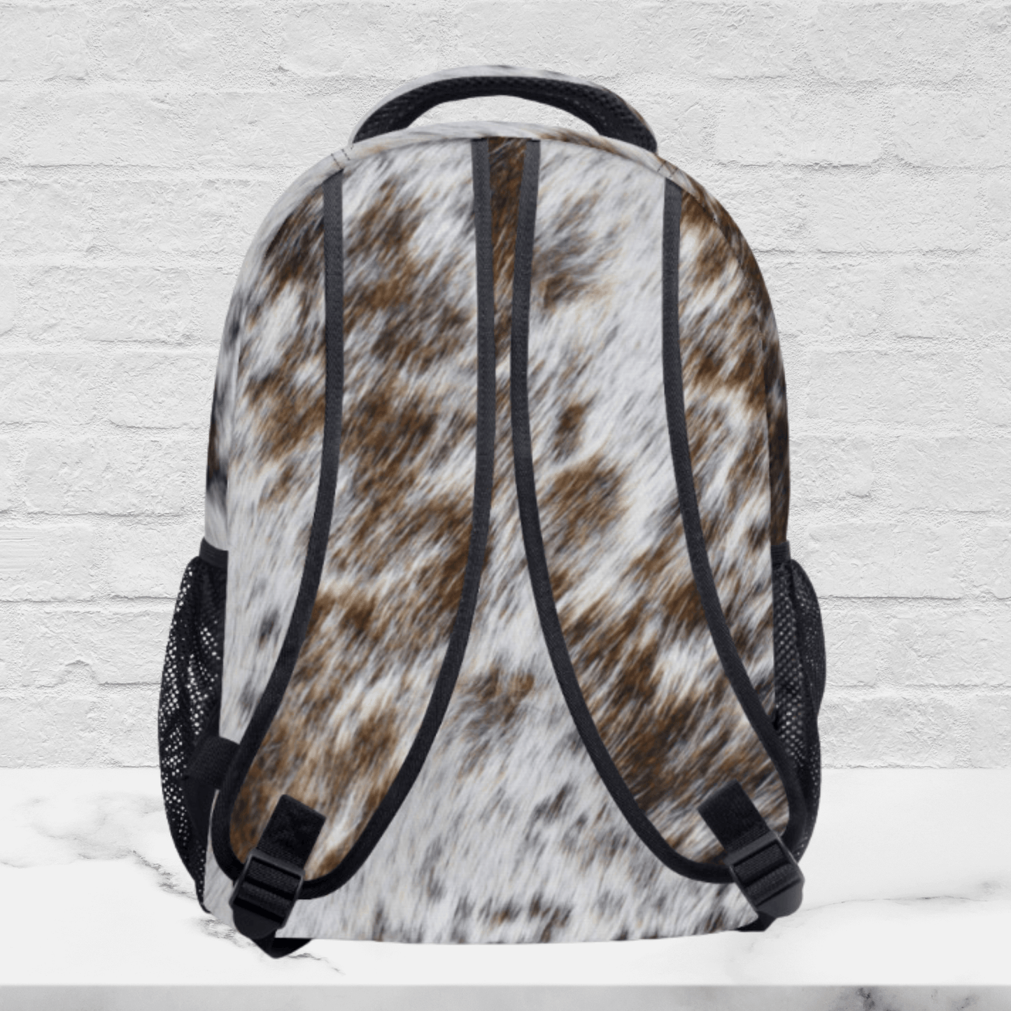 Western Backpack Personalized Cowhide School Bag