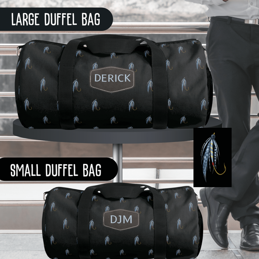 Fishing Lure Duffel Bag for Men Weekender Bag for Fishermen