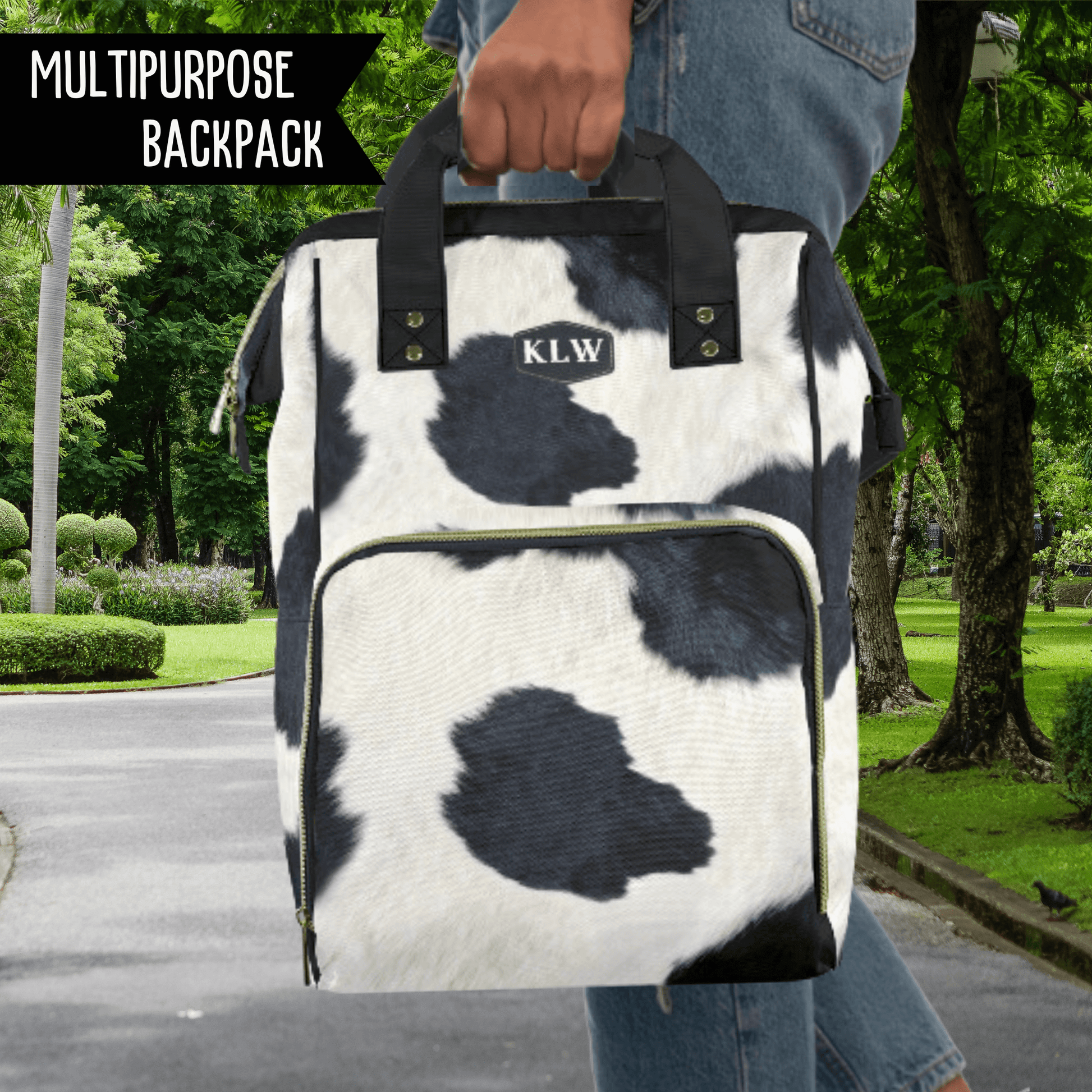 Western Diaper Bag Backpack Gift Idea for Baby Shower
