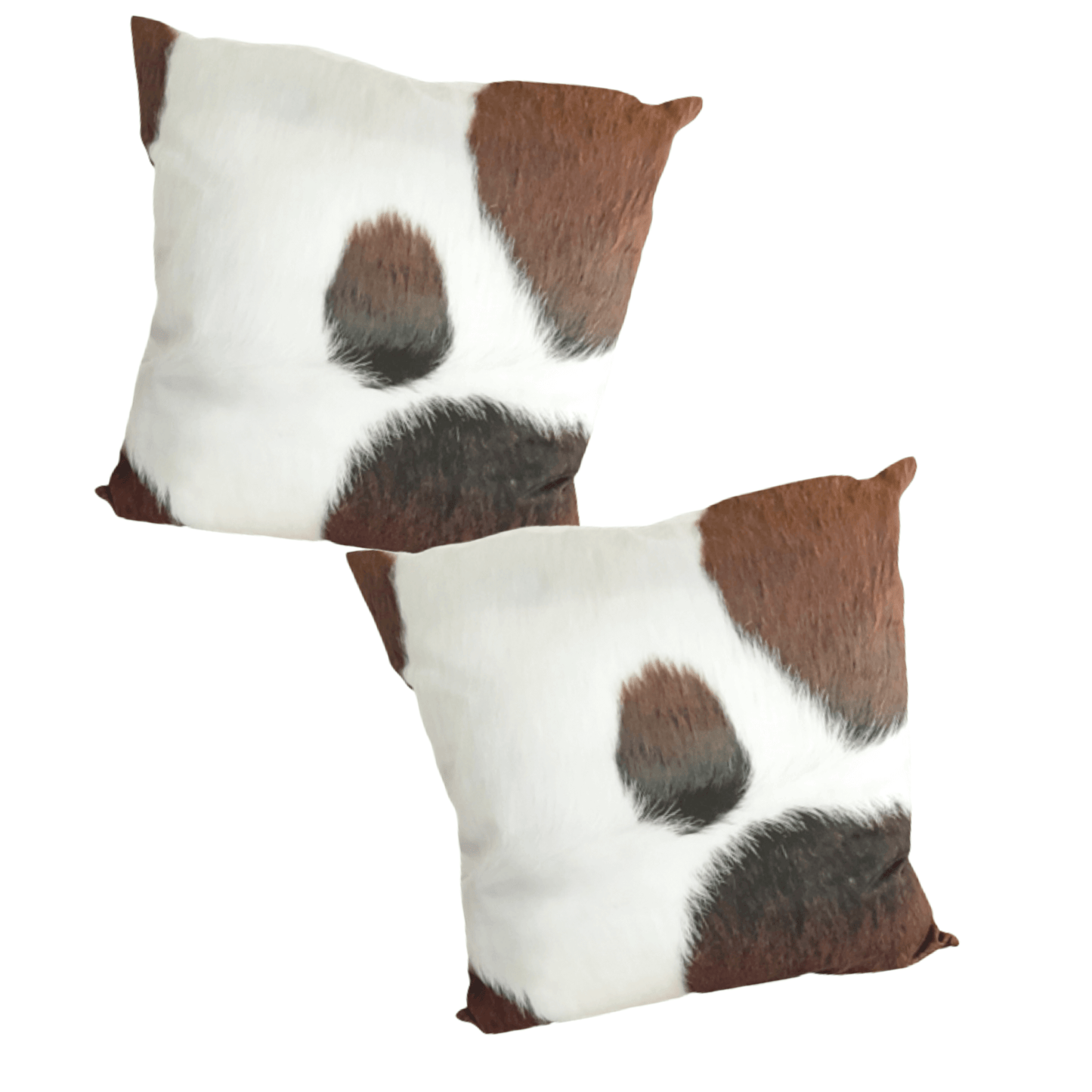 Faux Cowhide Pillow Cover, Cow Print Pillow, Circle Spot Cow Print Pillow