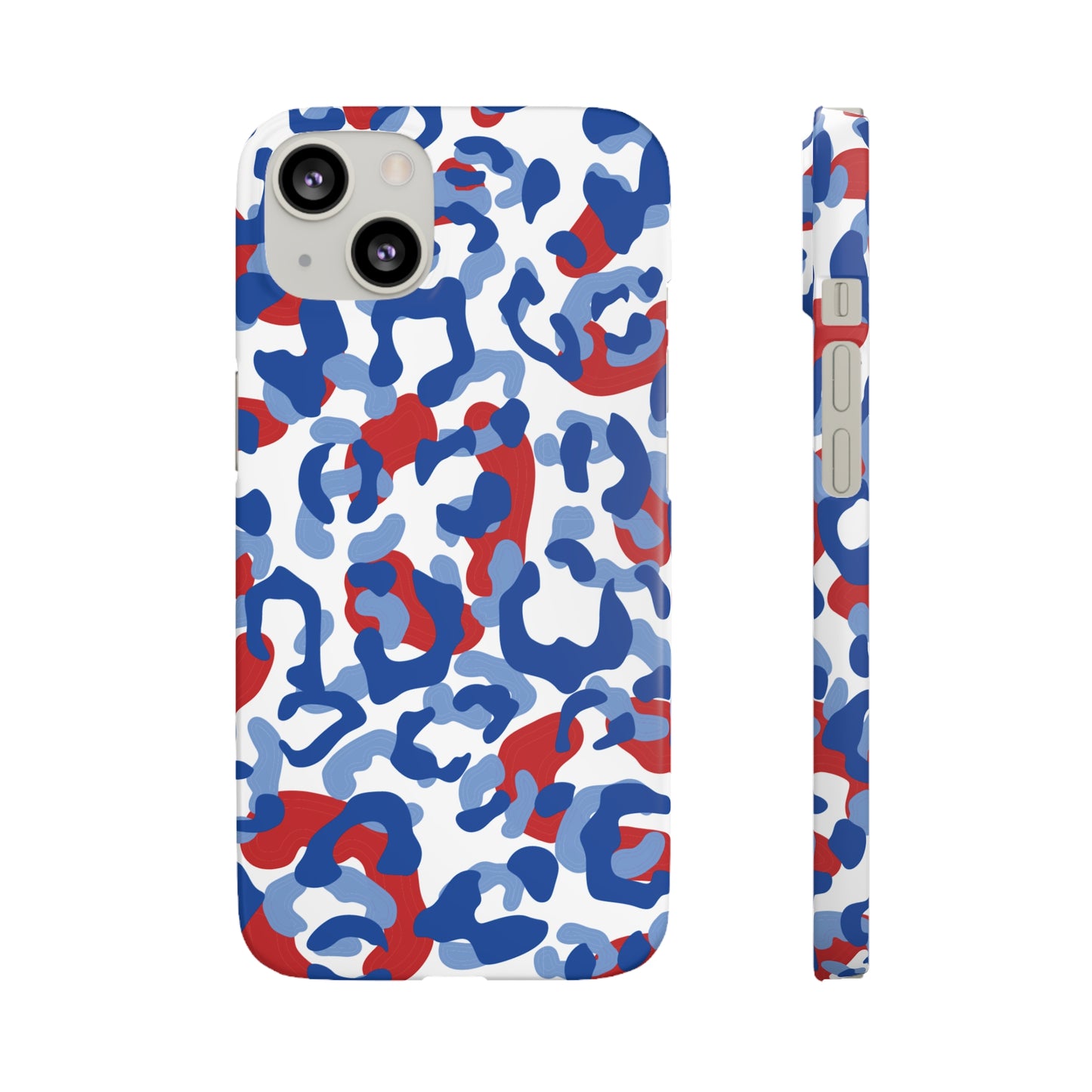 Slim Cell Phone Case, Leopard Print USA, Mobile Phone Case, Snap Phone Case -Free Shipping! *