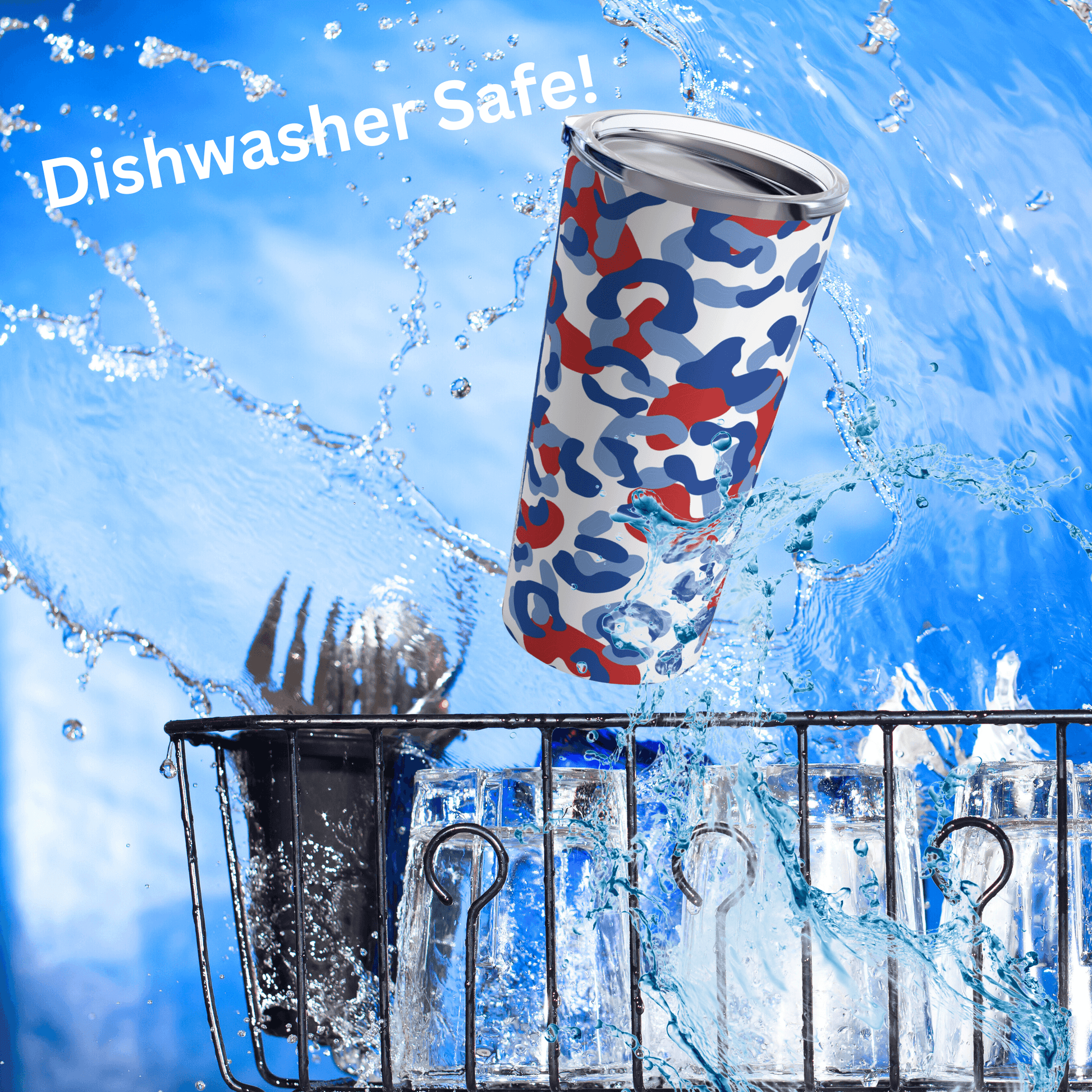 dishwasher safe tumbler cup.
