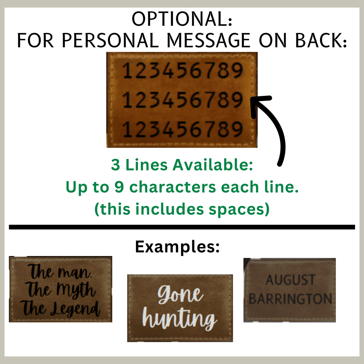 Deer Antler Backpack – Personalized Hunting School Bag for Men Boys