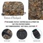 Camo Backpack – Personalized School and Travel Bag for Boys and Men