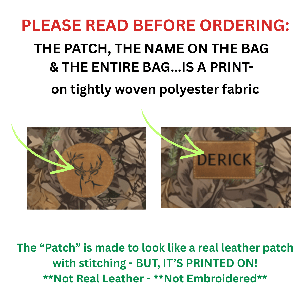Camo Backpack – Personalized School and Travel Bag for Boys and Men