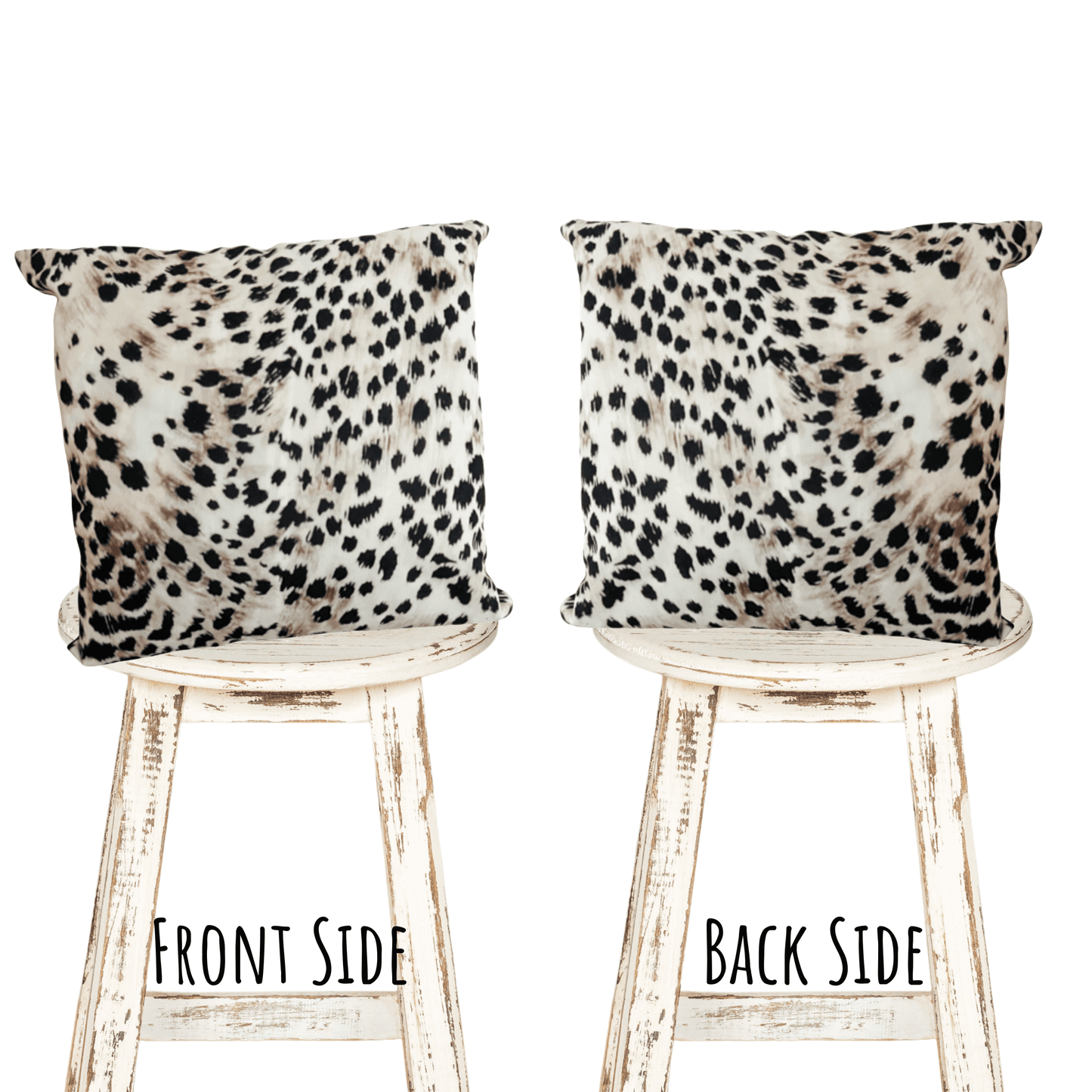 Faux Leopard Print Pillow Cover, Animal Print Pillow, Leopard Print Pillow