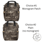 You can monogram your cow print backpack or enjoy it plain.