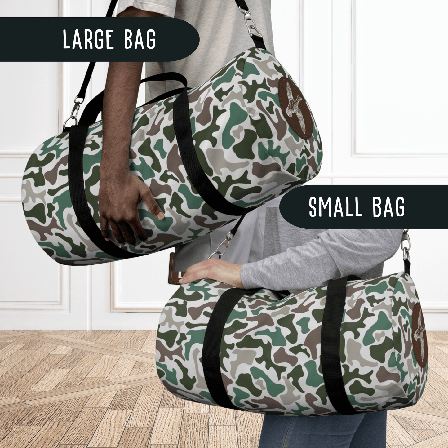 Personalized Camo Duffel Bag Weekender for Men Gift for Boys