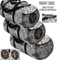 White Camouflage Duffel Bag for Men Kids Weekender Bag Tree Camo