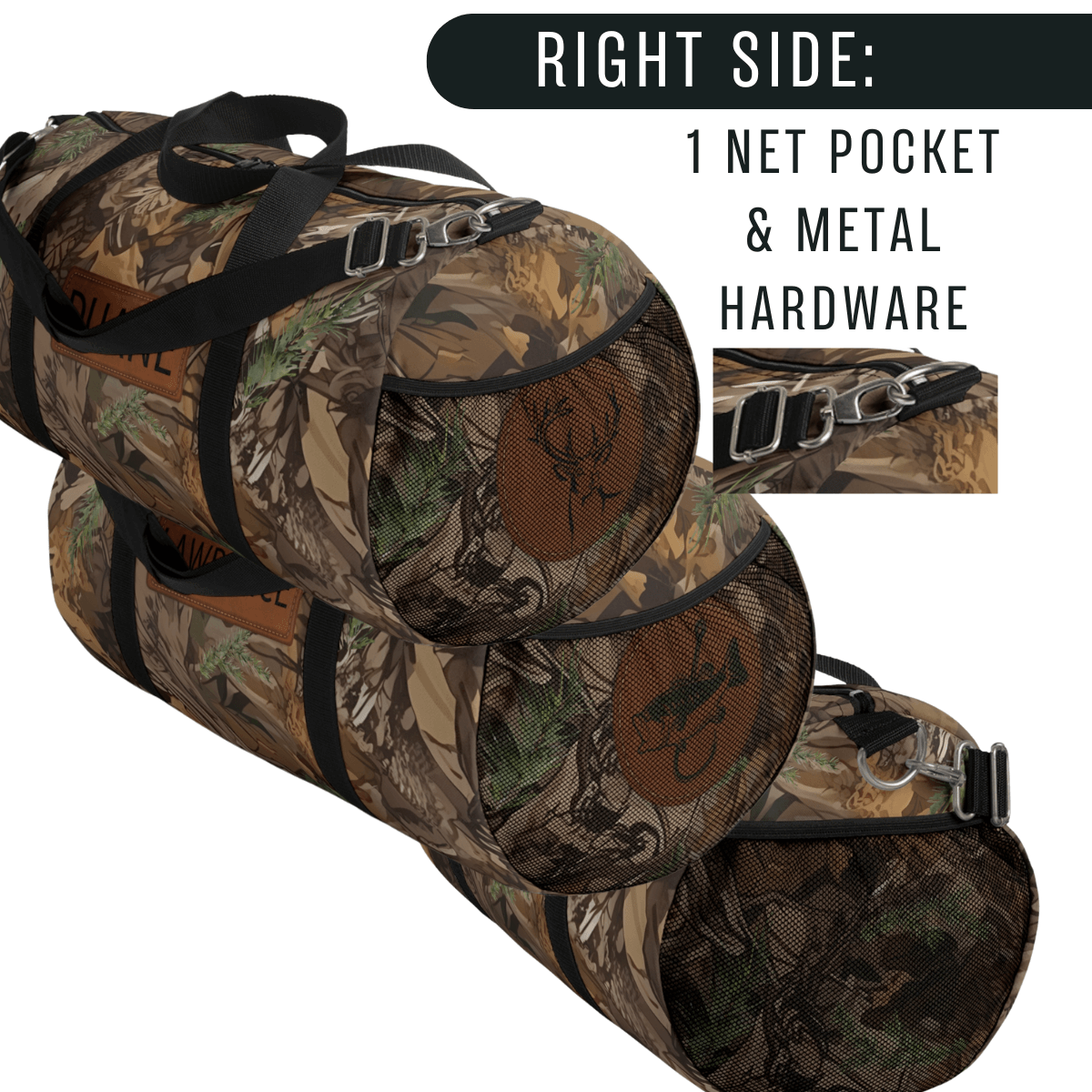 Camouflage Duffel Bag for Men Gift Idea For Kids Boyfriend Husband Hunter