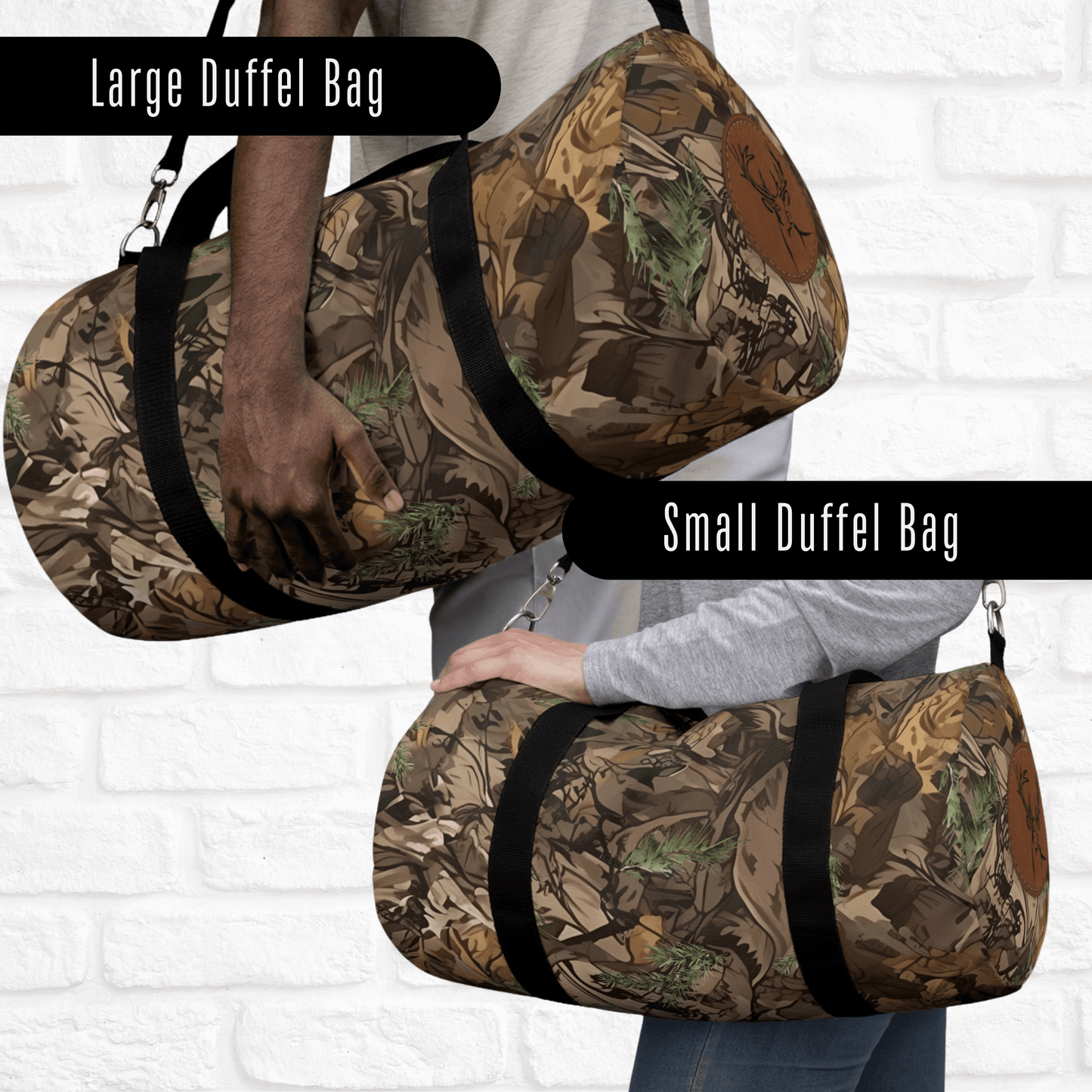 Camouflage Duffel Bag for Men Gift Idea For Kids Boyfriend Husband Hunter