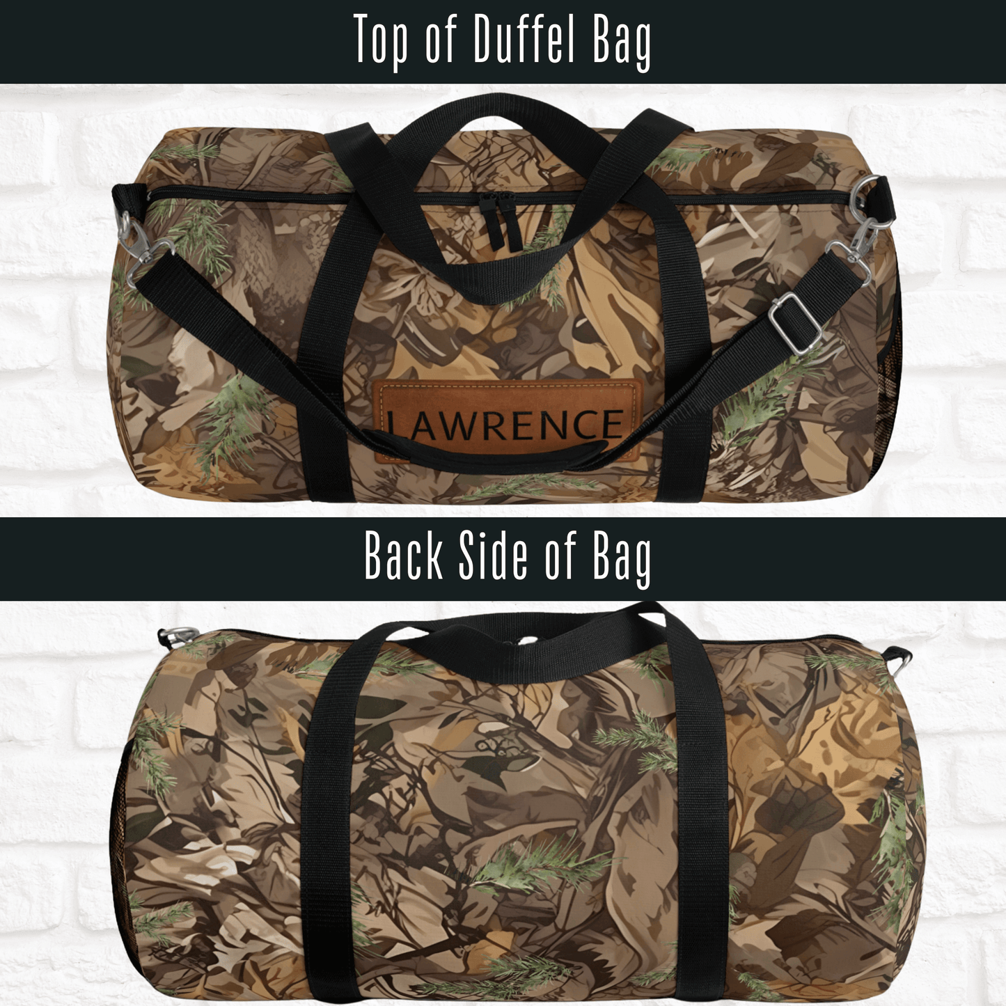 Camouflage Duffel Bag for Men Gift Idea For Kids Boyfriend Husband Hunter