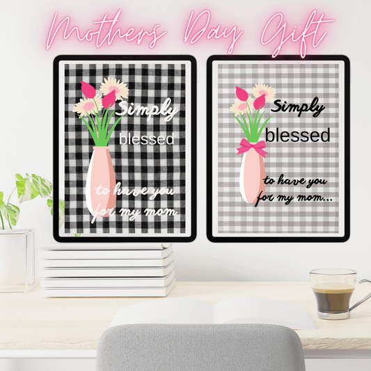 Mother's Day Frameable Art 5" x 7" Download