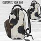 Western Mommy Diaper Backpack, Baby Gear Carryall Bag, New Parent Gift, Infant Toddler Daycare Pack