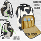 Western Mommy Diaper Backpack, Baby Gear Carryall Bag, New Parent Gift, Infant Toddler Daycare Pack