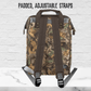 Brown Camouflage Diaper Bag Gift for New Dad Baby Boy Hunter