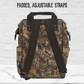Brown Camo Diaper Bag, Personalized Baby Boy Shower Gift for Duck Turkey Deer Hunter, Mens Camouflage Diaper Organizer
