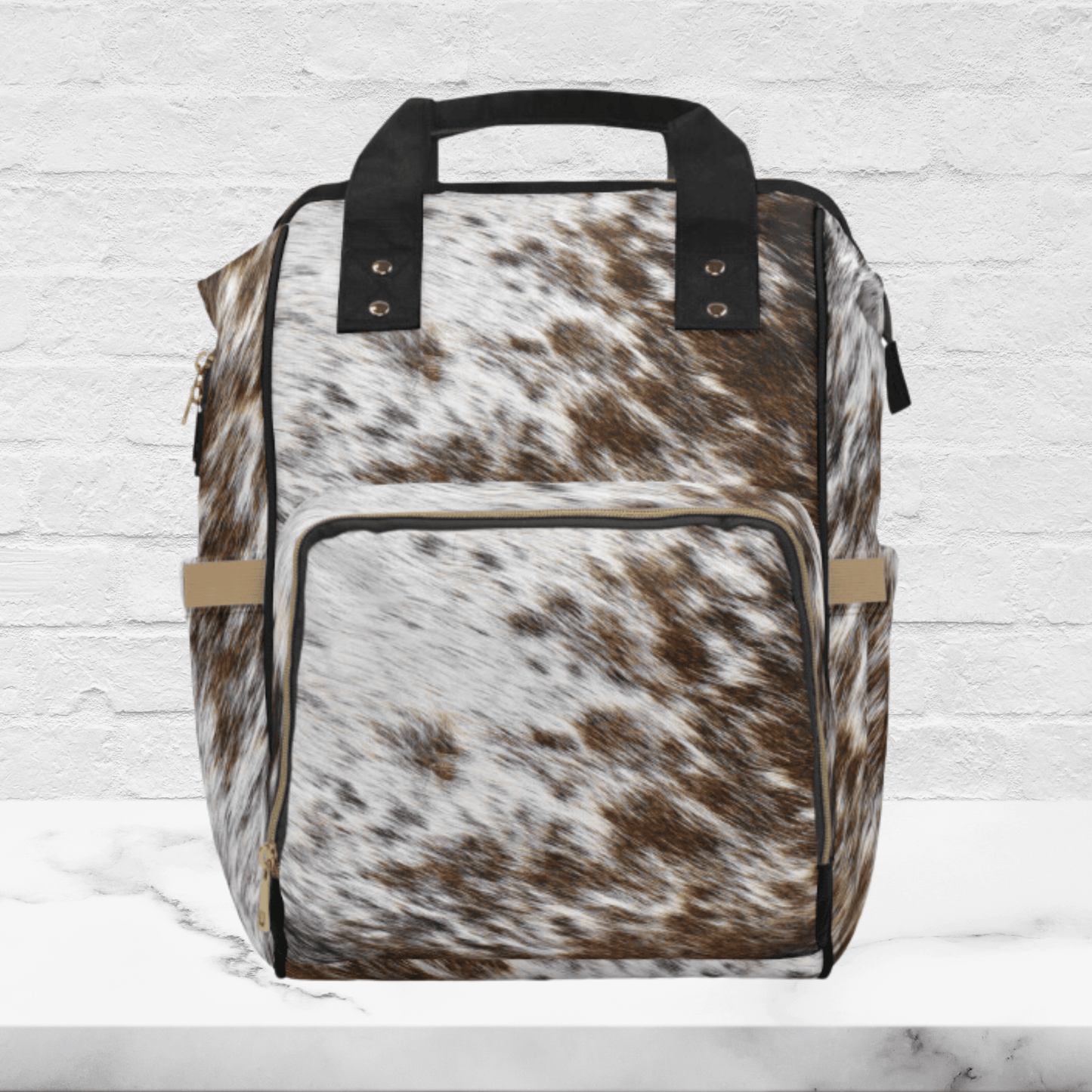 Wholesale: Diaper Bag Backpack, #1, Cowhide Diaper Bag Personalized