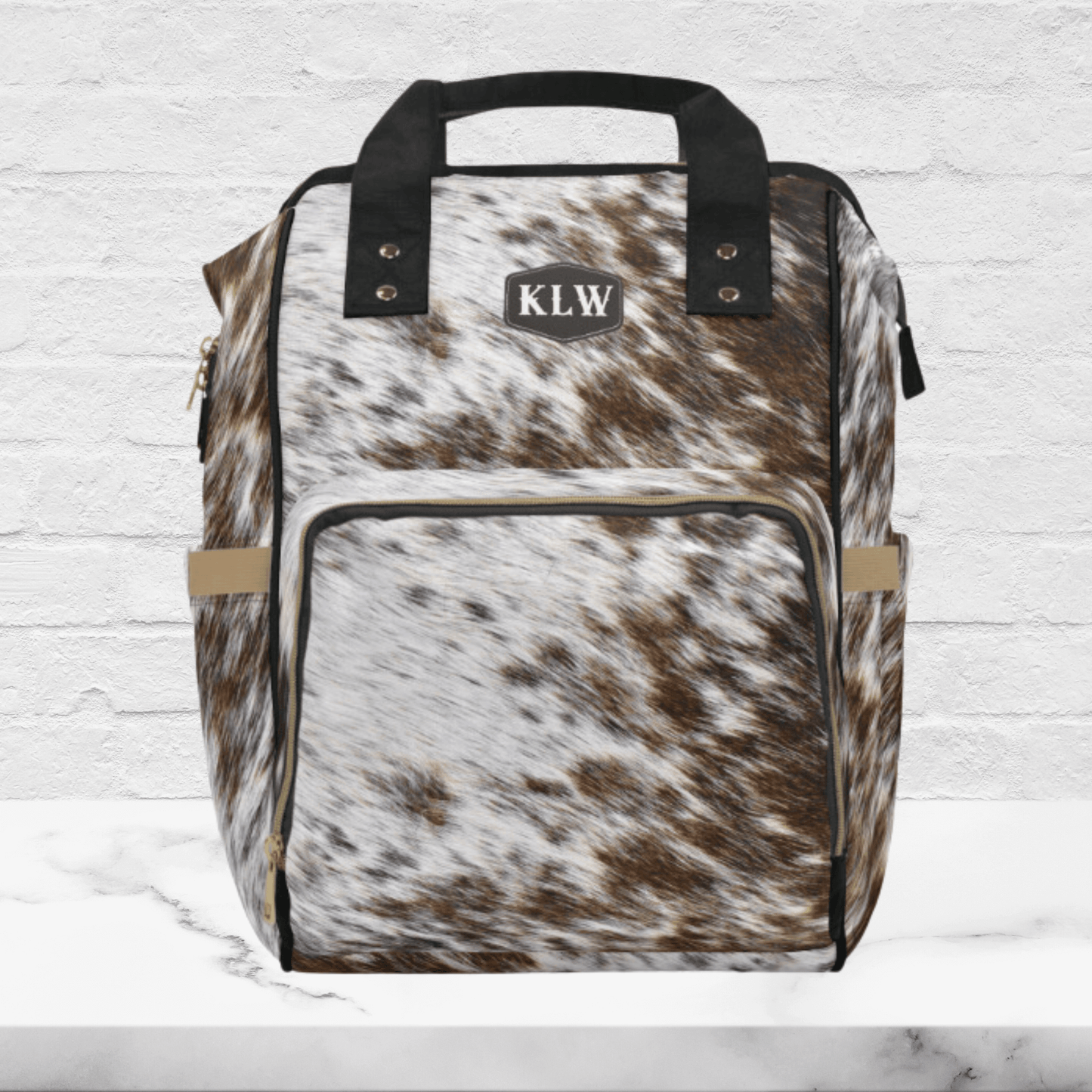 Wholesale: Diaper Bag Backpack, #1, Cowhide Diaper Bag Personalized