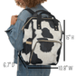 Wholesale: Diaper Bag Backpack, #3, Custom Cowhide Print Diaper Bag Personalized