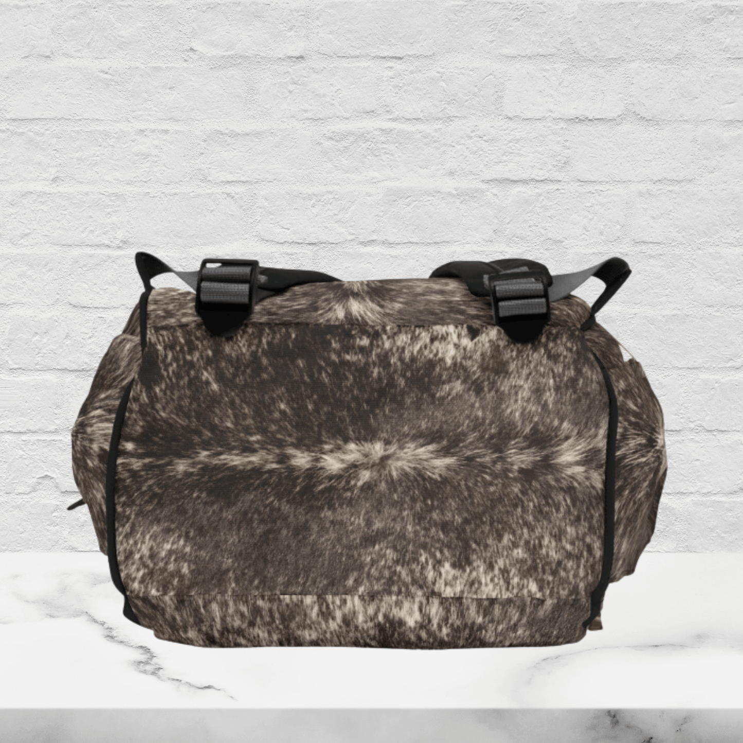 Wholesale: Diaper Bag Backpack, #5, Custom Cowhide Print Diaper Bag Personalized