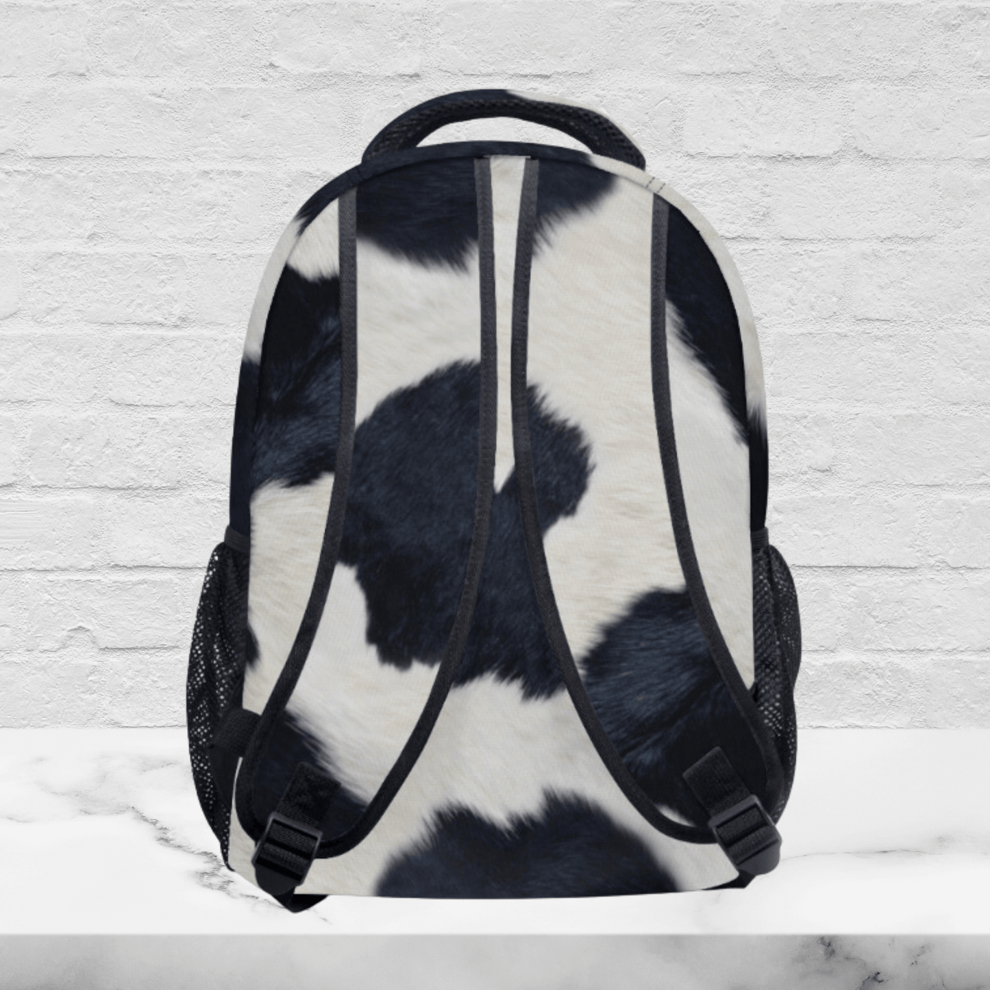 Cow Backpack School Bag for Girl Women Travel Carry On Bag