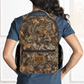 Our monogram camouflage backpack for hunters kids boys and men is the perfect carry on bag for hands free traveling.