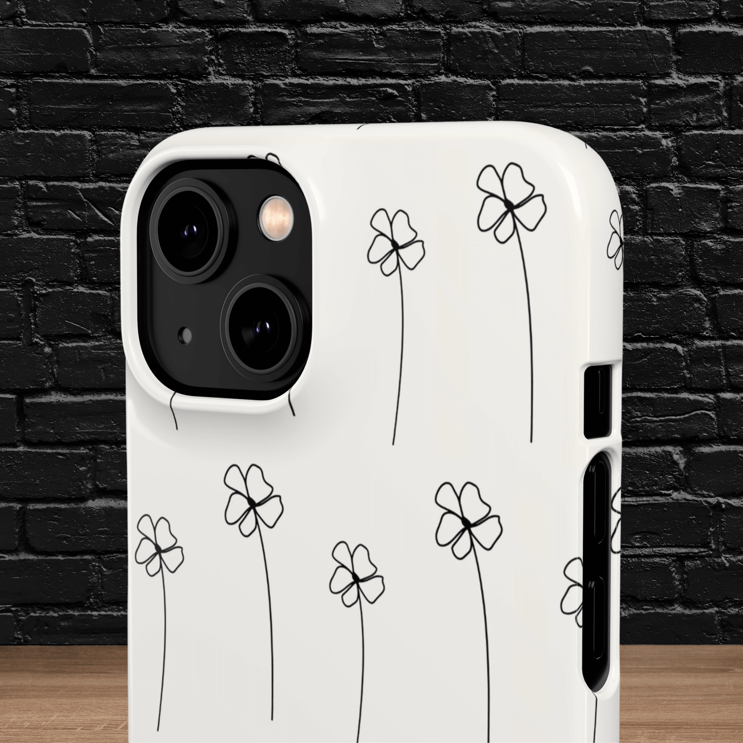 boho farmhouse flower cell phone case