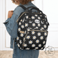 Flower Diaper Bag Backpack Purse for New Mom