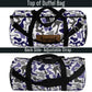 Personalized Duffel Bag – Blue Camo Custom Name Weekender Travel