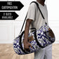 Personalized Duffel Bag – Blue Camo Custom Name Weekender Travel
