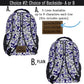 Personalized Backpack Kids – Custom Name Blue Camo School Book Travel Bag
