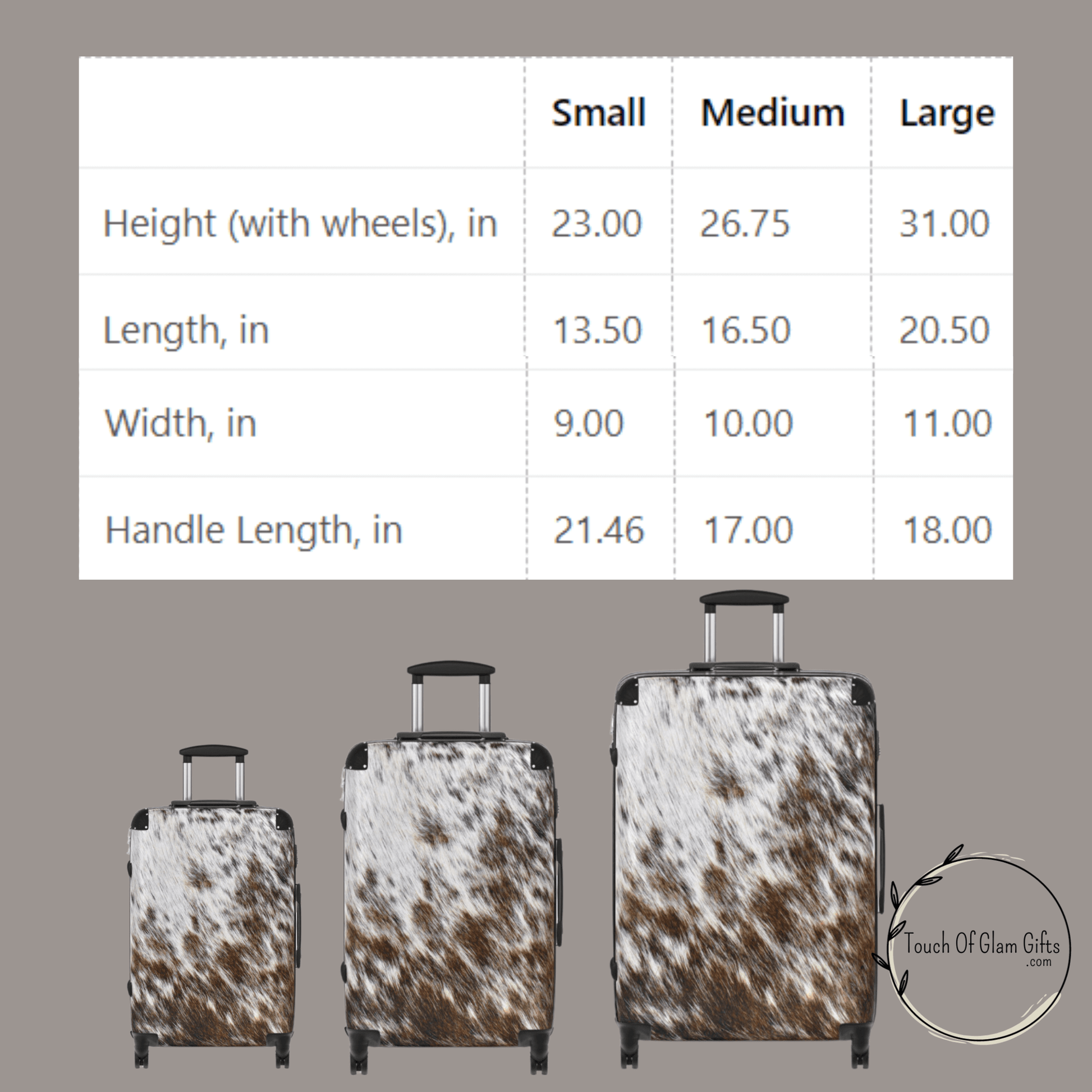 Plain sale marble suitcase
