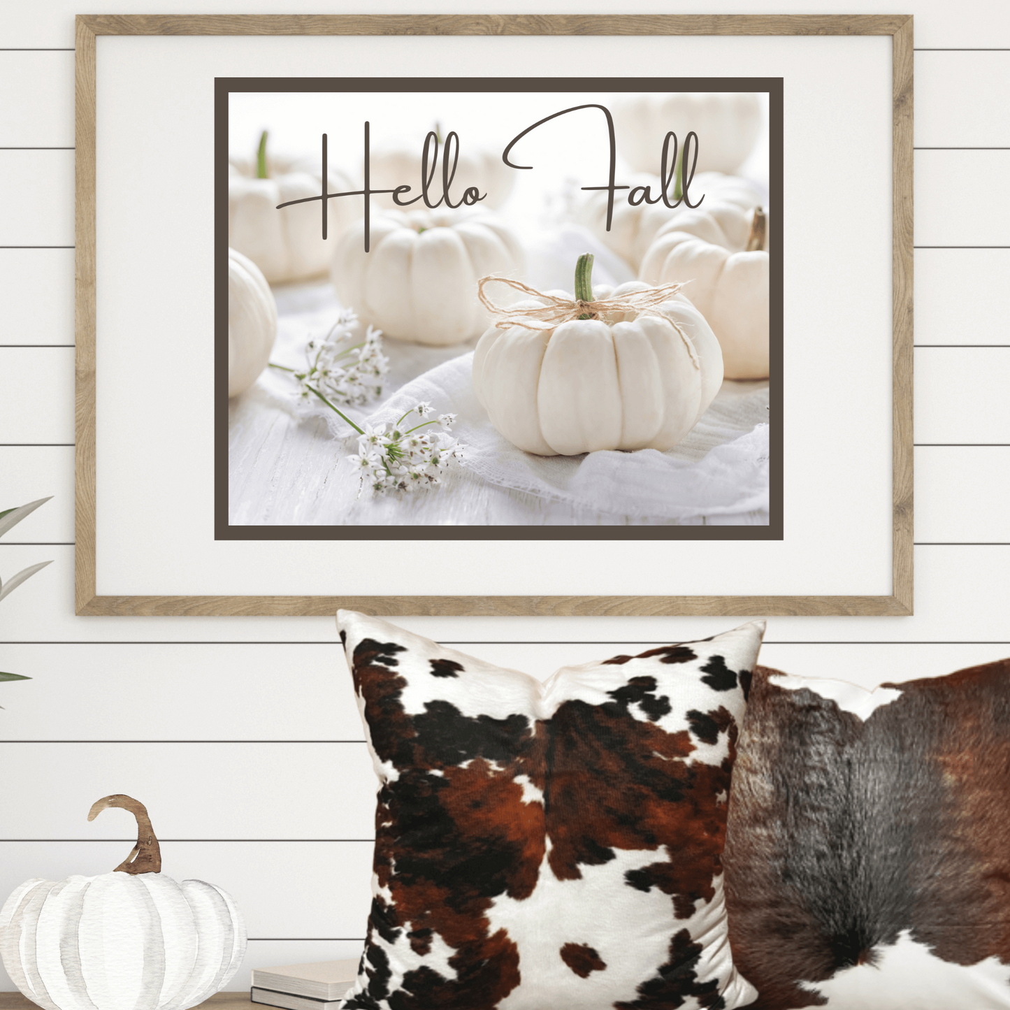 Printables: Fall Pumpkin Wall Art Print