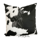 Wholesale Throw Pillow Covers, Faux Cowhide, Black & White
